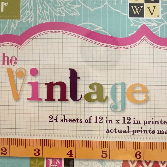 12x12 Scrapbook Paper Pack Bundle DCWV Glitter CTMH Colorbok - Picture 3 of 7